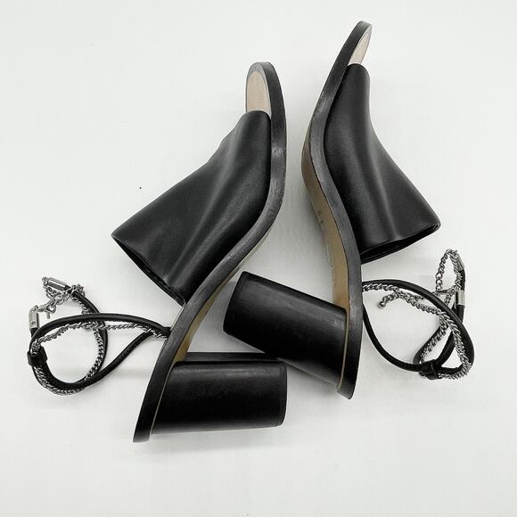 Rag & Bone Womens Nella‎ Size 39 Chain Ankle Strap Edgy Chic Urban Versatile - Picture 8 of 12